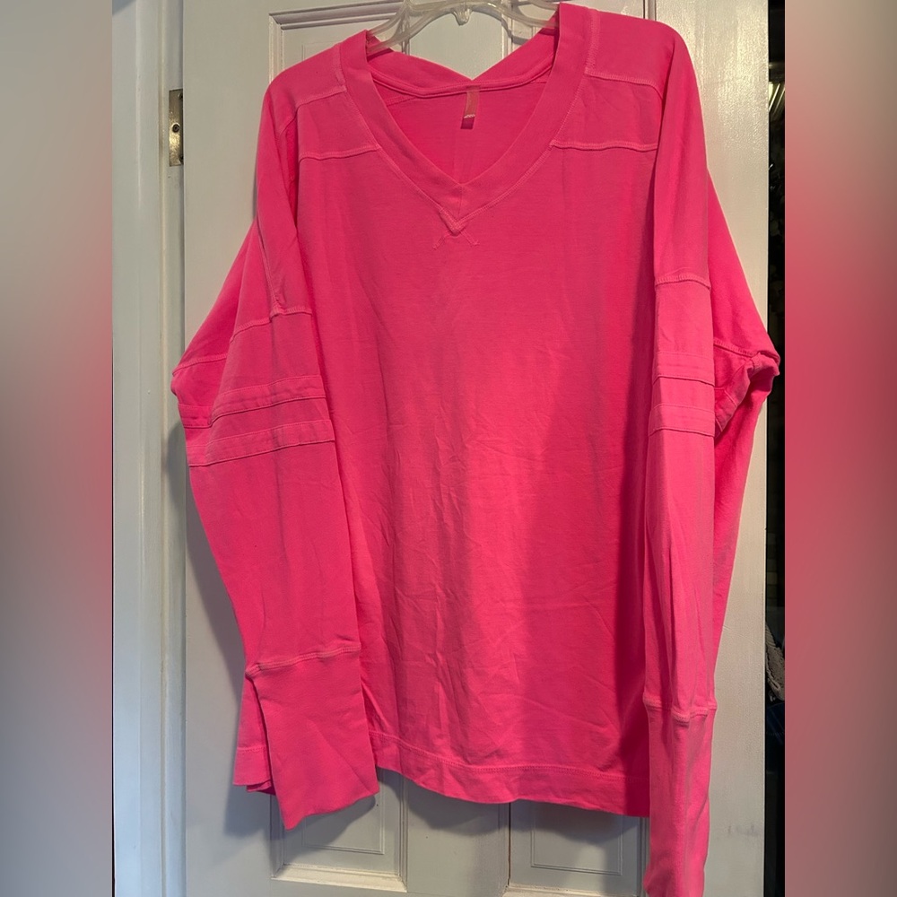 Free People All Star Layer hot pink
